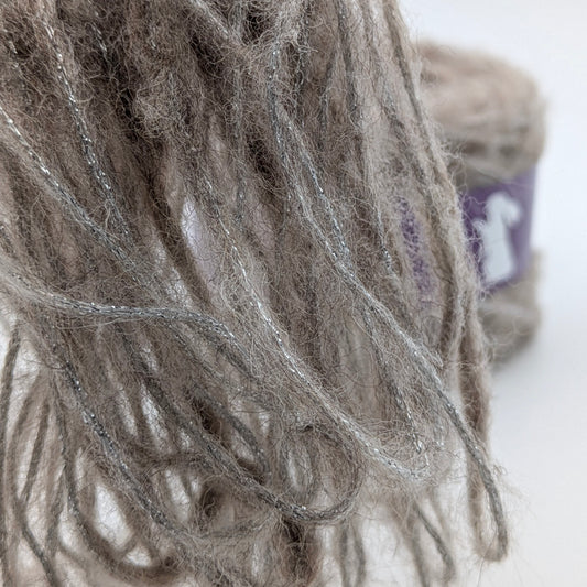 Baby Alpaka Wolle Romana mit Glitzer – Garn im Detail, RABBY