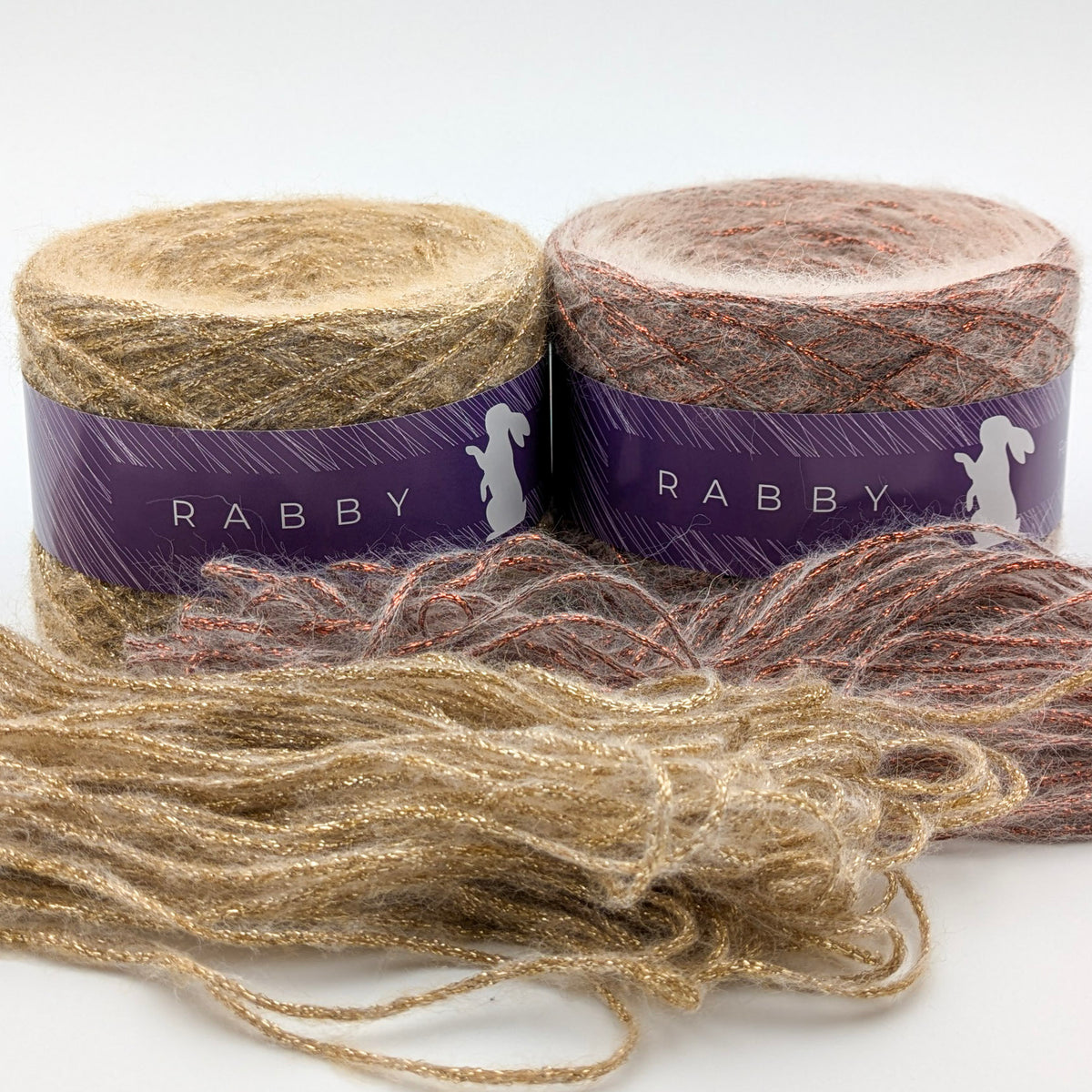 Glitzergarn Feuerwerk mit Mohair in allen Farben – Garn im Detail, RABBY