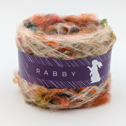 Farbverlaufsgarn Sofia mit Wolle in Multicolor – RABBY, weitere Ansicht