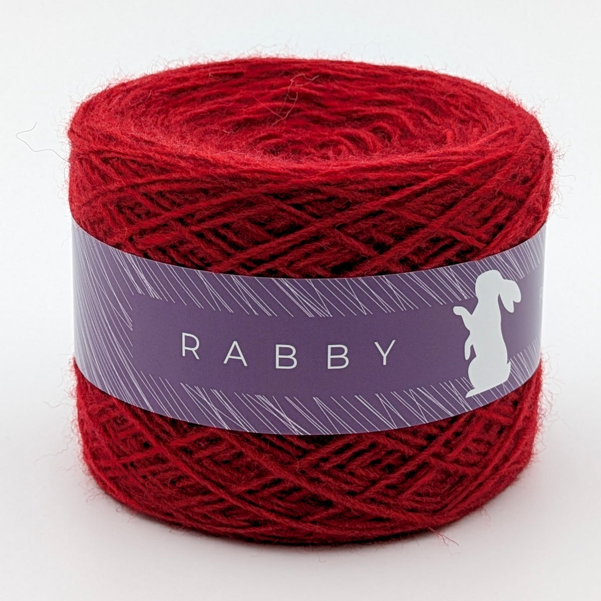 Feines Garn Alana mit Wolle in Bordeaux – RABBY, weitere Ansicht