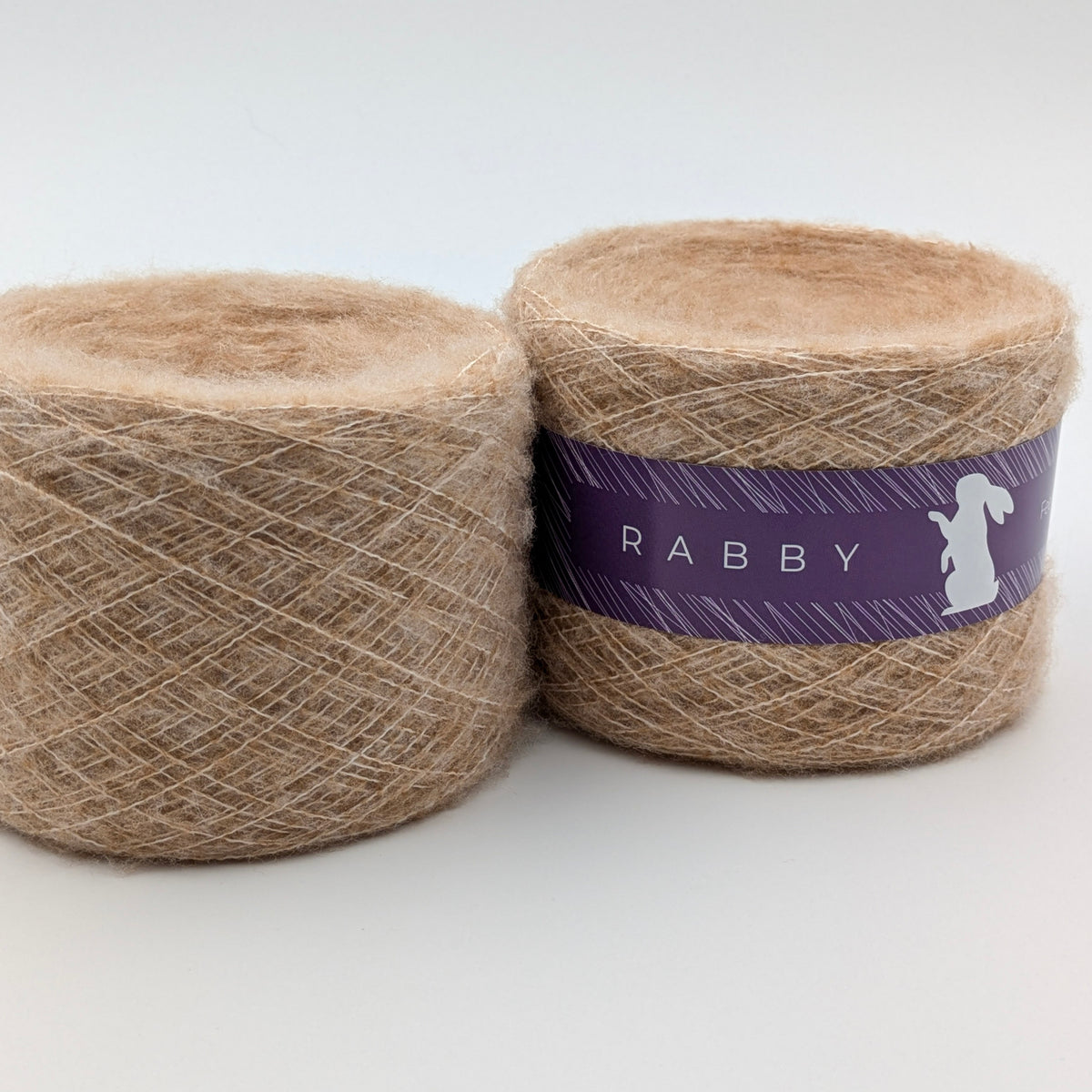 Dünne Wolle Tasso in Beige – RABBY, weitere Ansicht