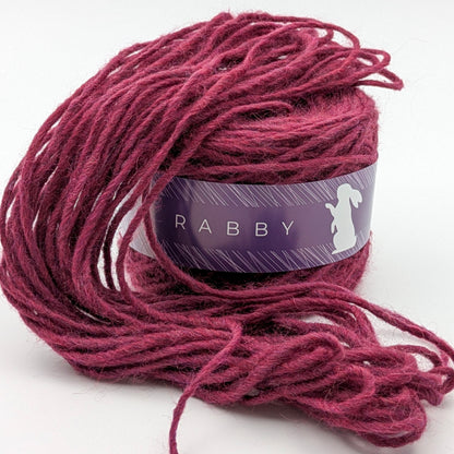Dickes Garn Crush mit Alpaka in Bordeaux, 180 m / 100 g – RABBY