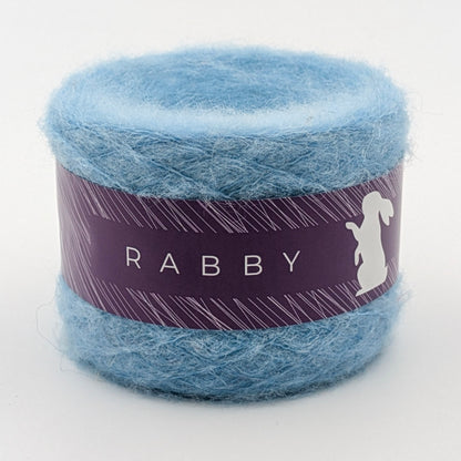 Lacegarn Rudina mit Alpaka in Hellblau – RABBY, weitere Ansicht