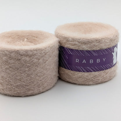 Lacegarn Rudina mit Alpaka in Puderrosa – RABBY, weitere Ansicht