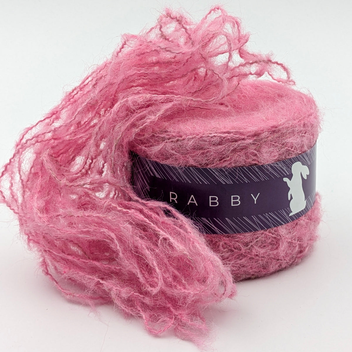 Alpaka Bouclé Pelageya mit Leinen, 220 m auf 100 g, Knäuel in Rosa