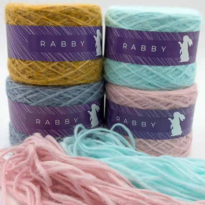 Weiche Wolle Belanca mit Baby Alpaka in allen Farben – RABBY