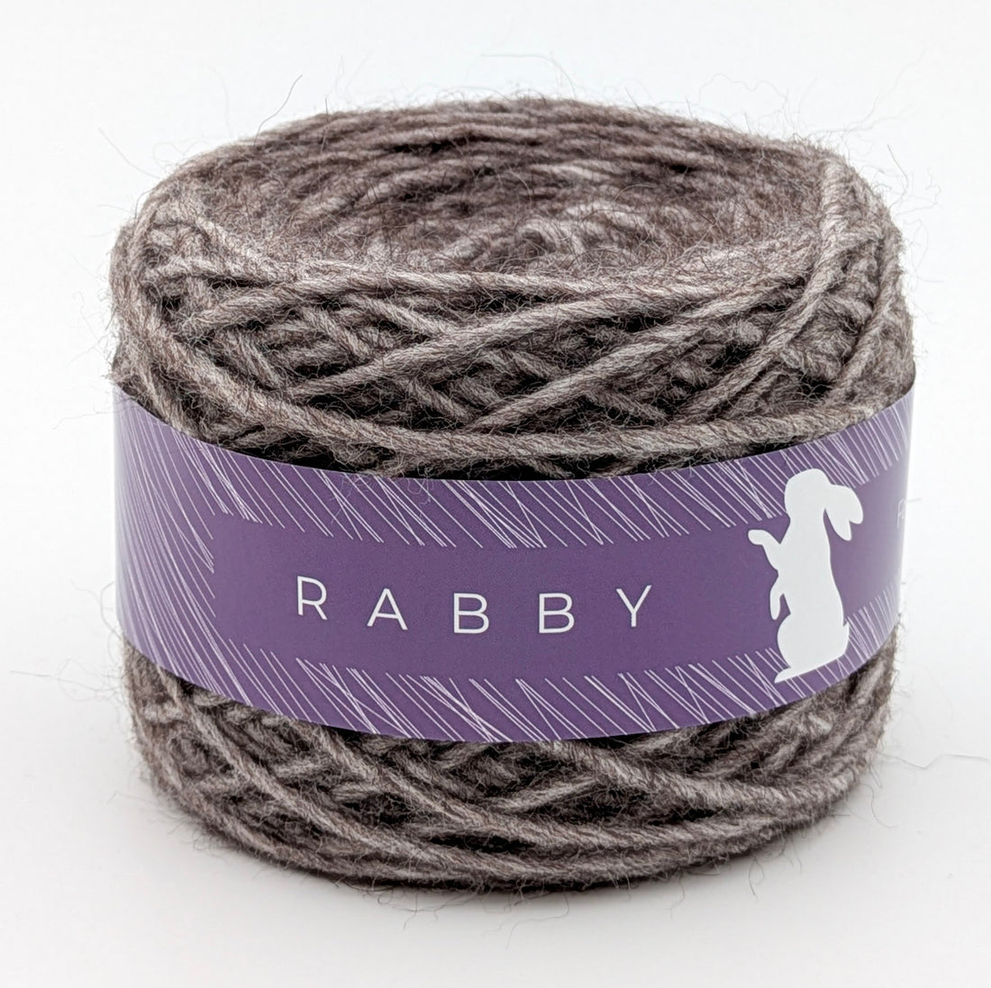 Dickes Garn Elora mit Alpaka in Grau – RABBY, weitere Ansicht