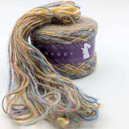 Buntes Garn Tenero mit Alpaka in Multicolor, 180 m / 100 g – RABBY