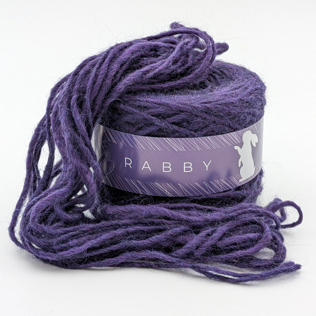 Wolle Nello mit Alpaka in Lila, 180 m / 100 g – RABBY