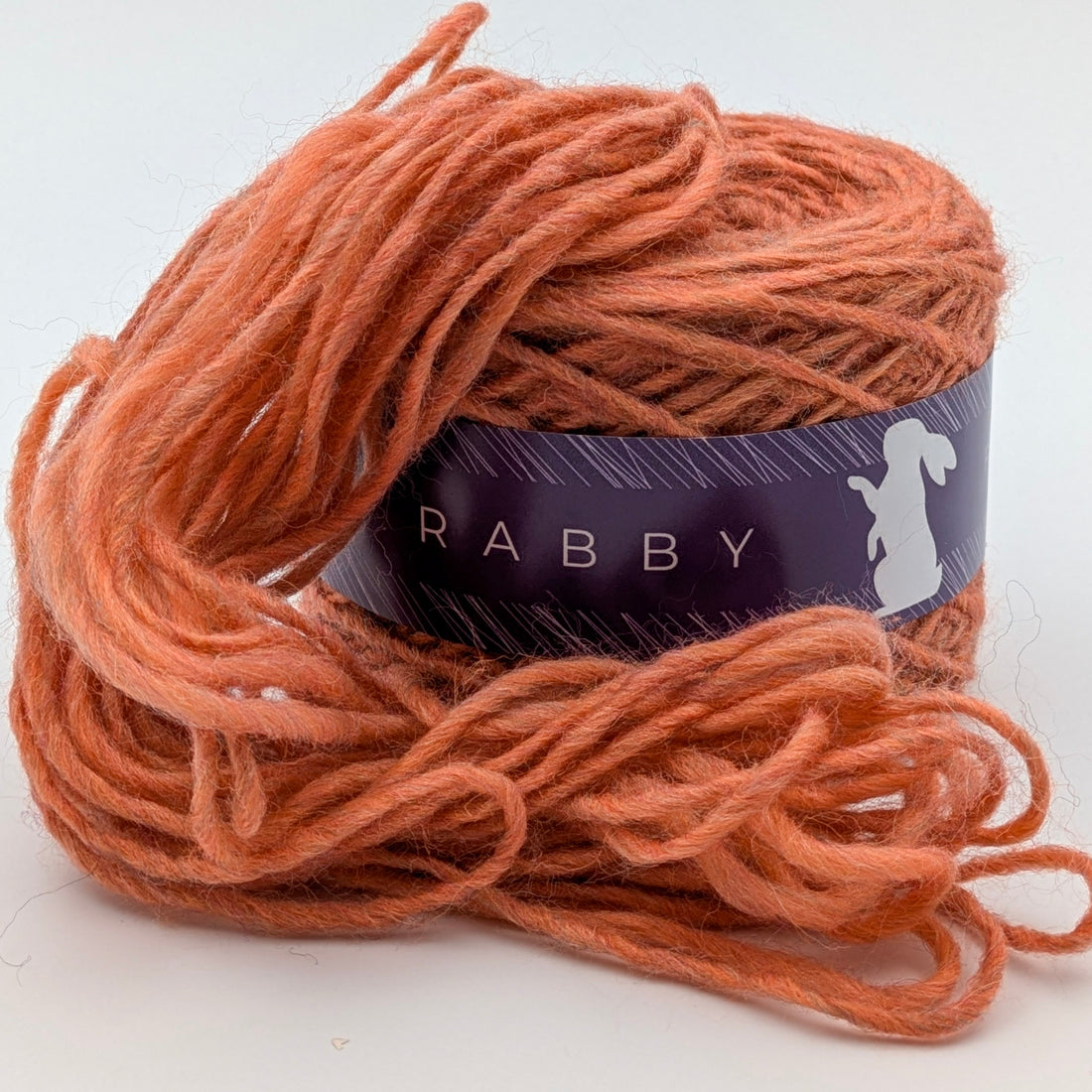 Wolle Nello mit Alpaka in Orange, 180 m / 100 g – RABBY