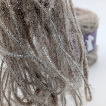 Baby Alpaka Wolle Romana mit Glitzer – Garn im Detail, RABBY