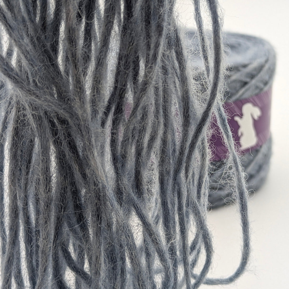 Weiche Wolle Belanca mit Baby Alpaka in Jeans – RABBY, weitere Ansicht