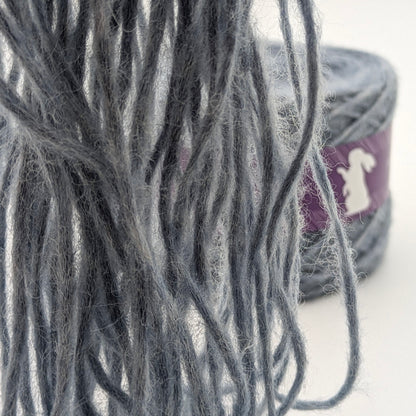 Weiche Wolle Belanca mit Baby Alpaka in Jeans – RABBY, weitere Ansicht