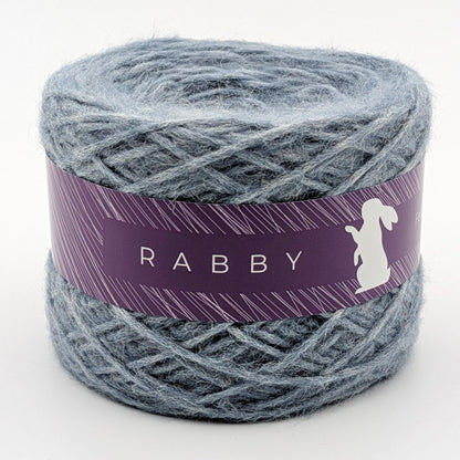 Weiche Wolle Belanca mit Baby Alpaka in Jeans – RABBY, weitere Ansicht