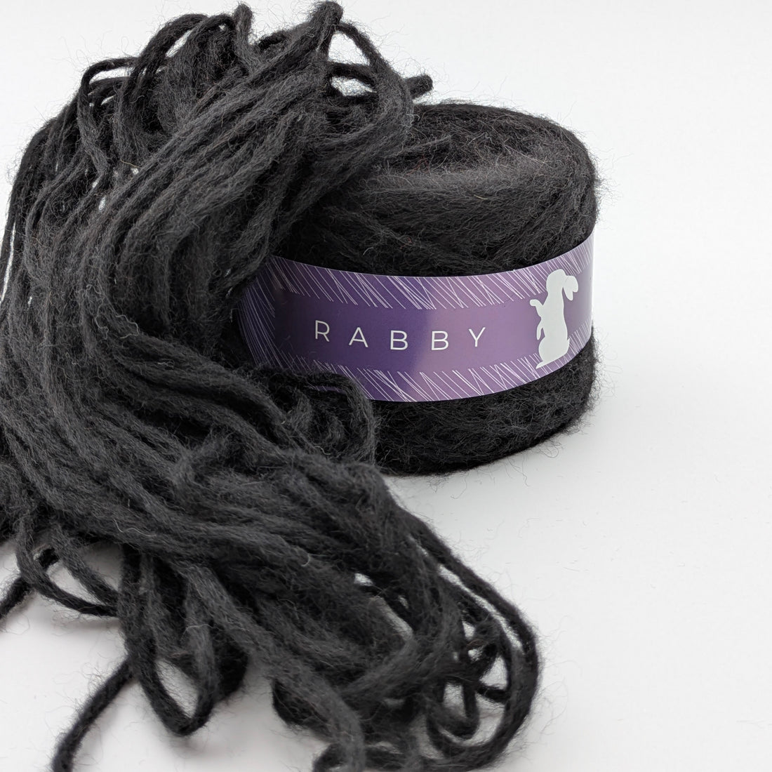 Baby Alpaka Wolle Punia in Schwarz, 220 m / 100 g – RABBY