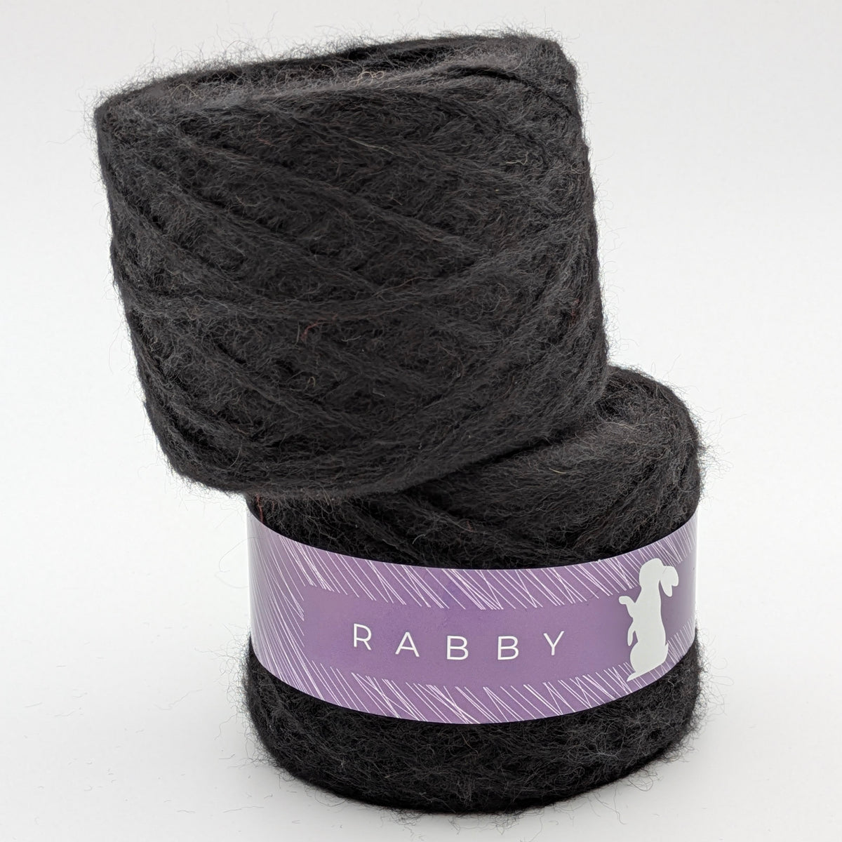 Baby Alpaka Wolle Punia in Schwarz – RABBY, weitere Ansicht