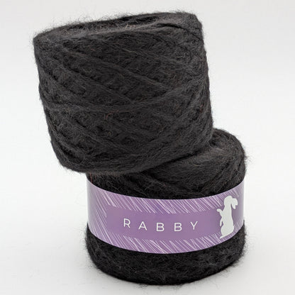 Baby Alpaka Wolle Punia in Schwarz – RABBY, weitere Ansicht