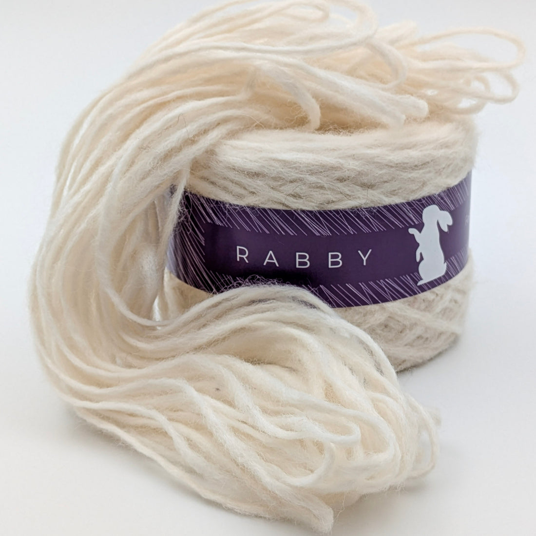 Baby Alpaka Wolle Punia in Weiß, 220 m / 100 g – RABBY
