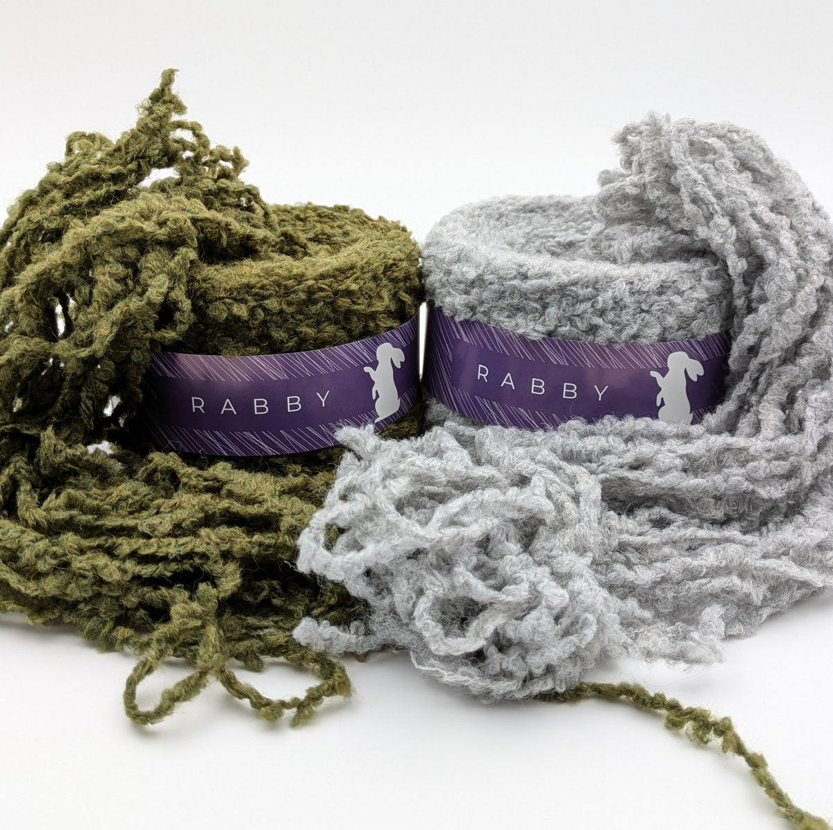Bouclé Garn Cuma mit Wolle in allen Farben – Garn im Detail, RABBY