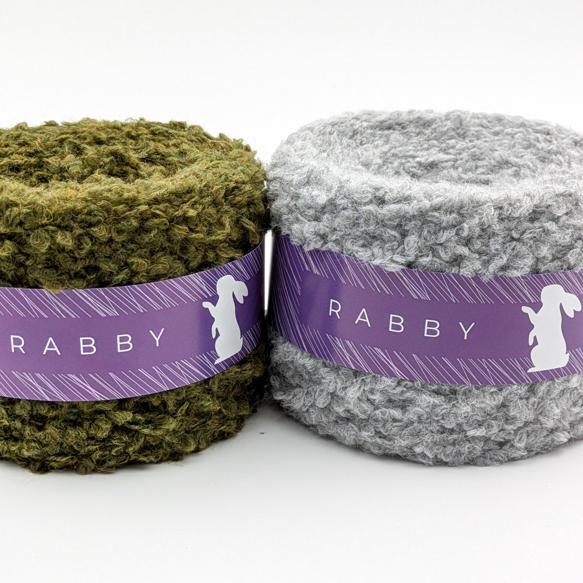 Bouclé Garn Cuma mit Wolle in allen Farben – RABBY