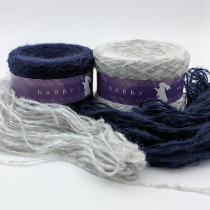 Flauschiges Garn Shamira mit Alpaka in allen Farben – Garn im Detail, RABBY