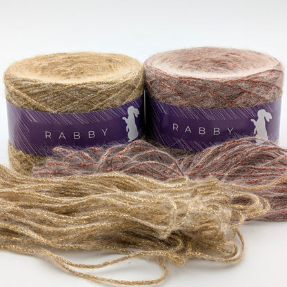 Glitzergarn Feuerwerk mit Mohair in allen Farben – Garn im Detail, RABBY