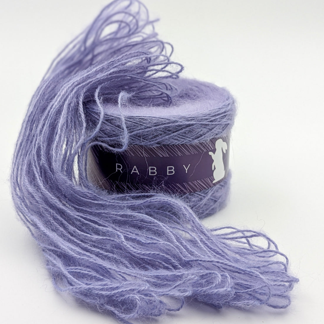 Feines Garn Ecka mit Kid Mohair in Lavendel, 400 m / 100 g – RABBY