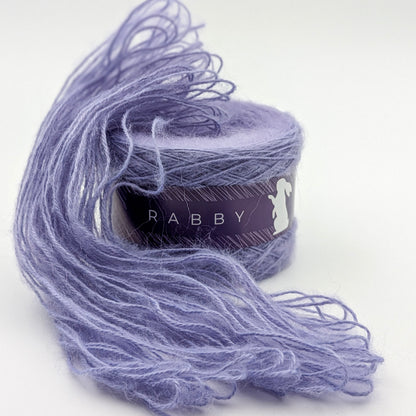 Feines Garn Ecka mit Kid Mohair in Lavendel, 400 m / 100 g – RABBY