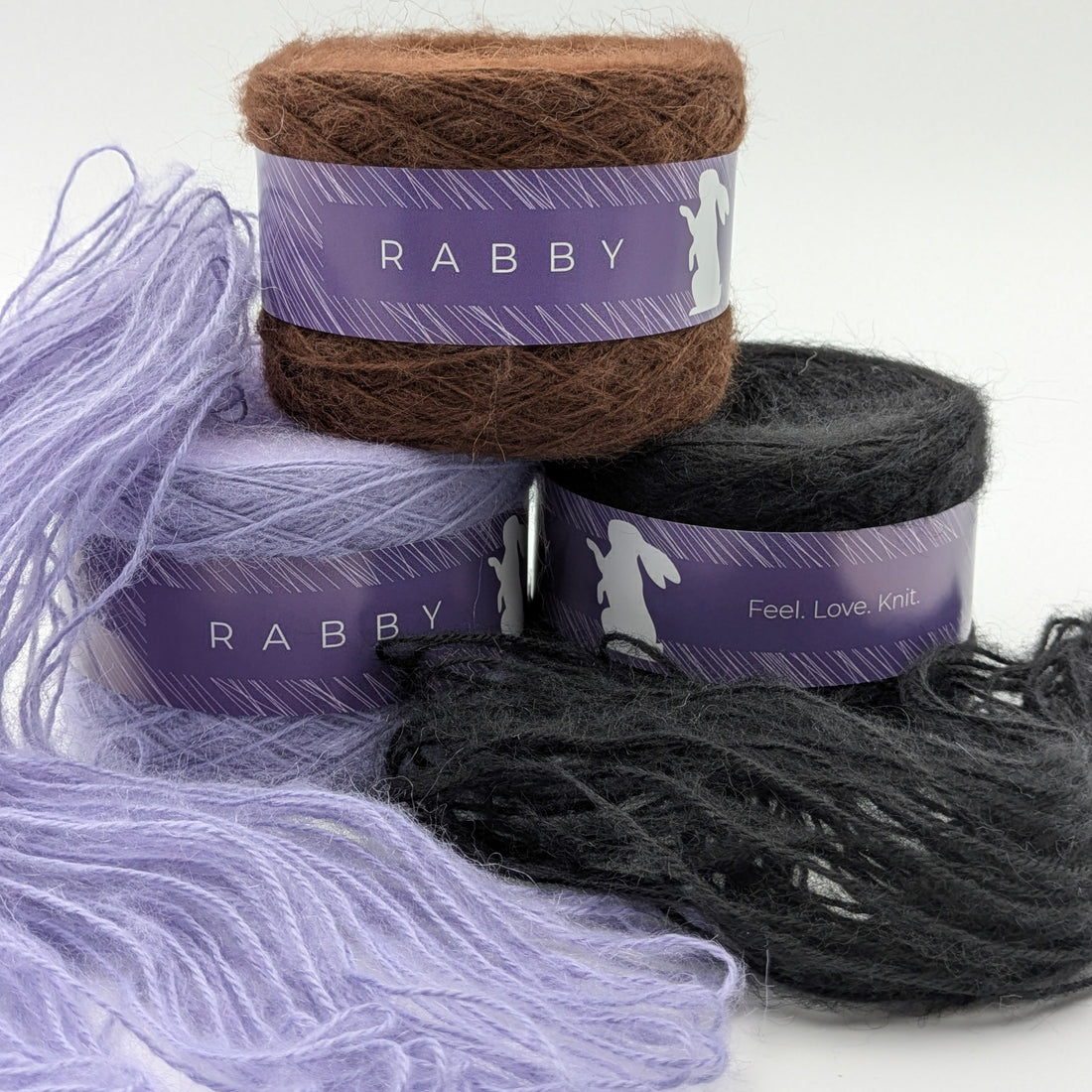 Feines Garn Ecka mit Kid Mohair – Garn im Detail, RABBY
