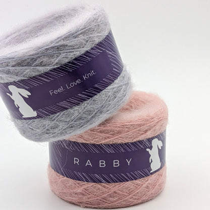 Kid Mohair Wolle Schnee in allen Farben – RABBY