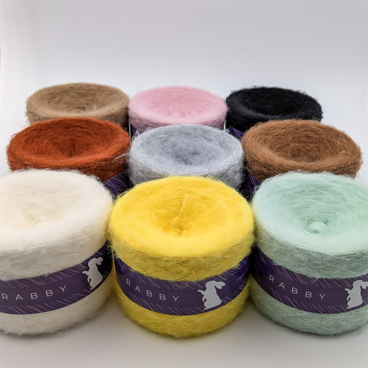 Lacegarn Malibu mit Mohair in allen Farben – RABBY
