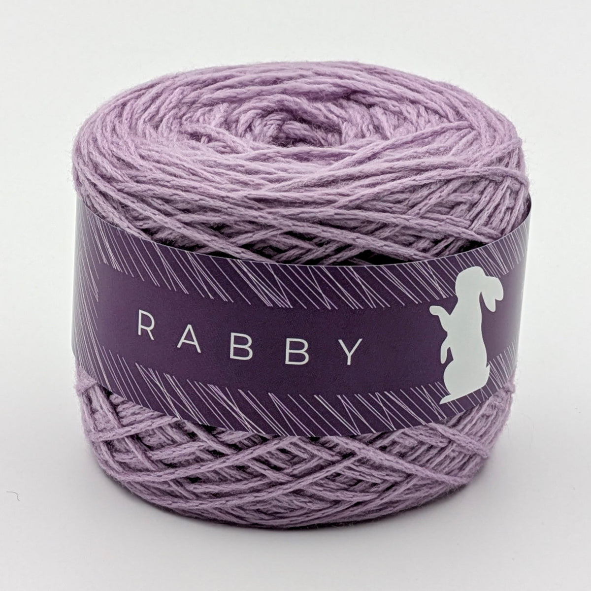 Merinowolle Bonny in Lila – RABBY, weitere Ansicht