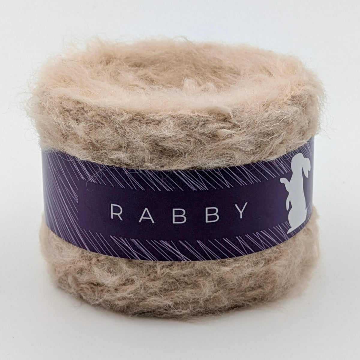 Bouclé Garn Solina mit Mohair in Beige, 220 m / 100 g – RABBY