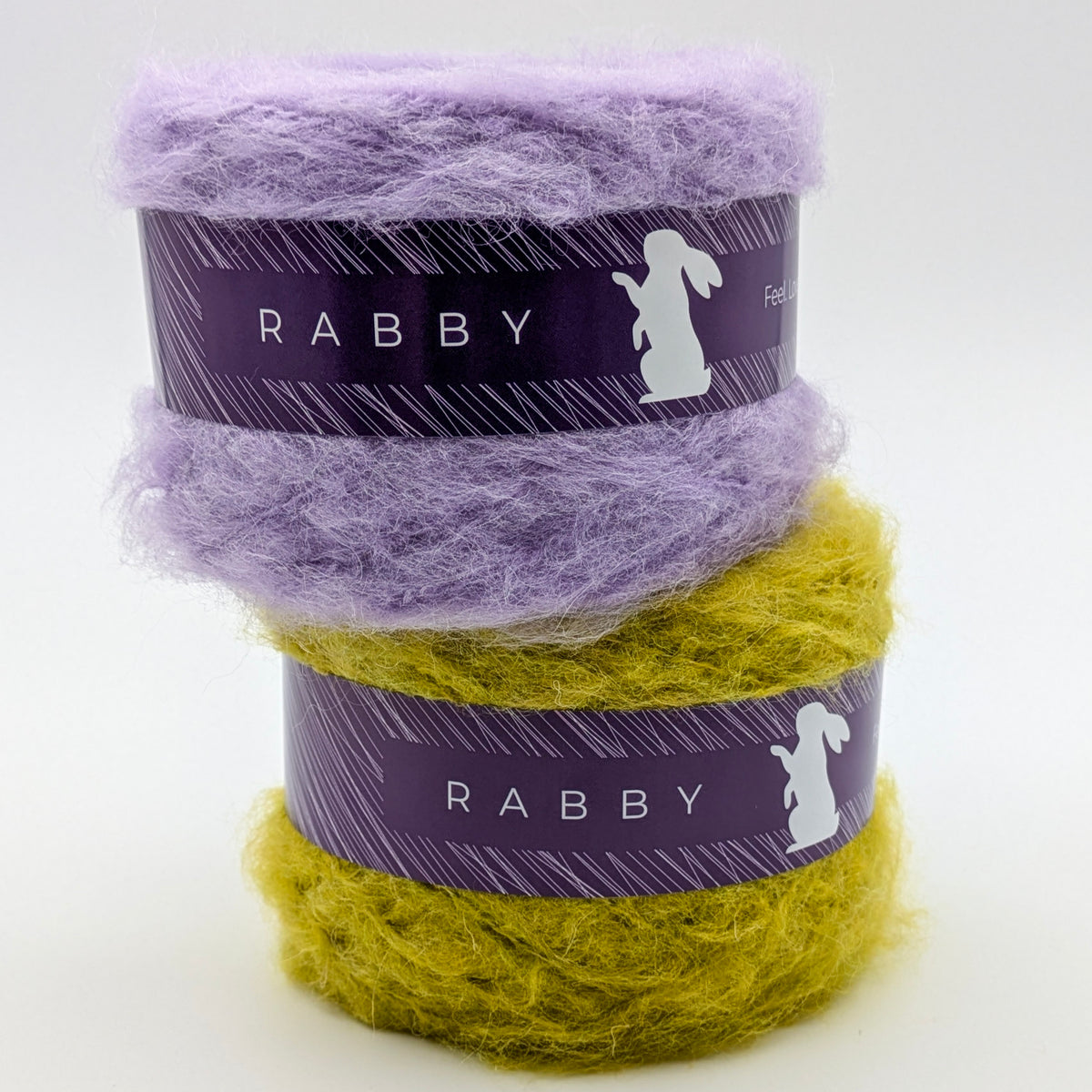 Flauschiges Garn Estelle mit Mohair in allen Farben – RABBY