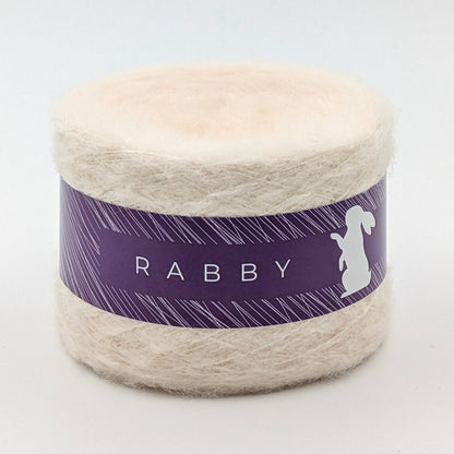 Lacegarn Bialotta mit Mohair in Milch, 750 m / 100 g – RABBY