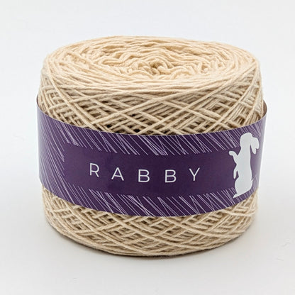 Schurwolle Mery in Beige – RABBY, weitere Ansicht