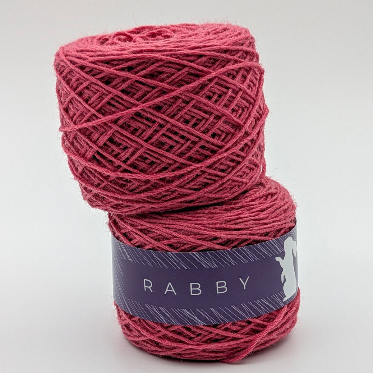 Reine Schurwolle Sabine in Rosa – RABBY, weitere Ansicht