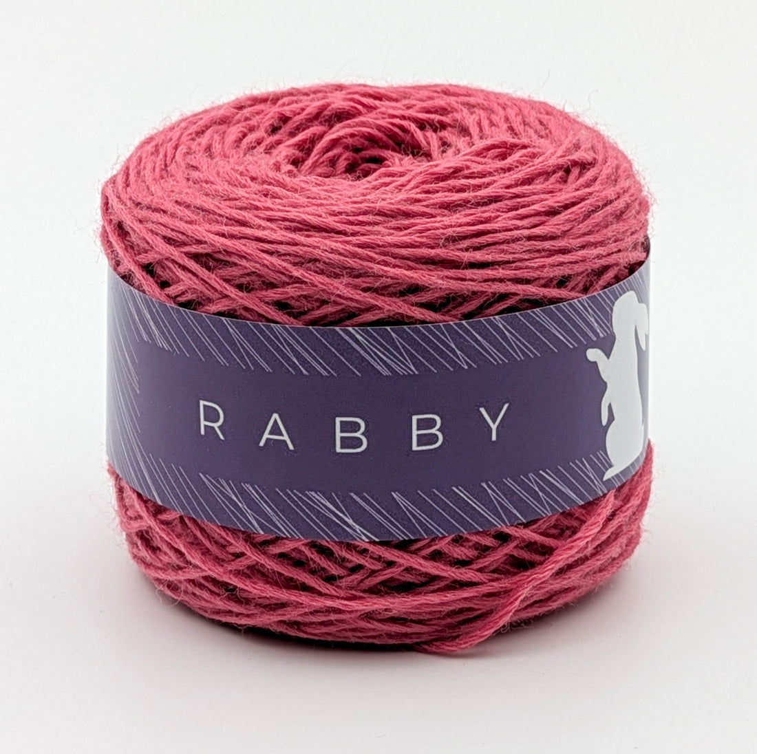 Reine Schurwolle Sabine in Rosa – RABBY, weitere Ansicht