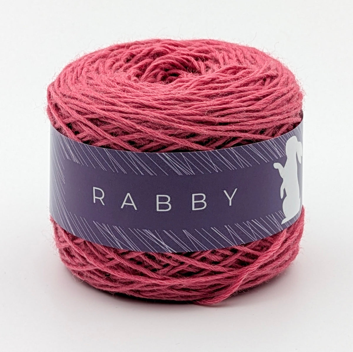 Reine Schurwolle Sabine in Rosa – RABBY, weitere Ansicht