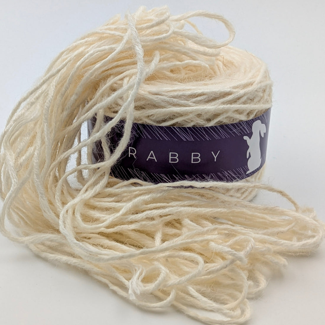 Dickes Garn Milana mit Wolle in Weiß, 130 m / 100 g – RABBY