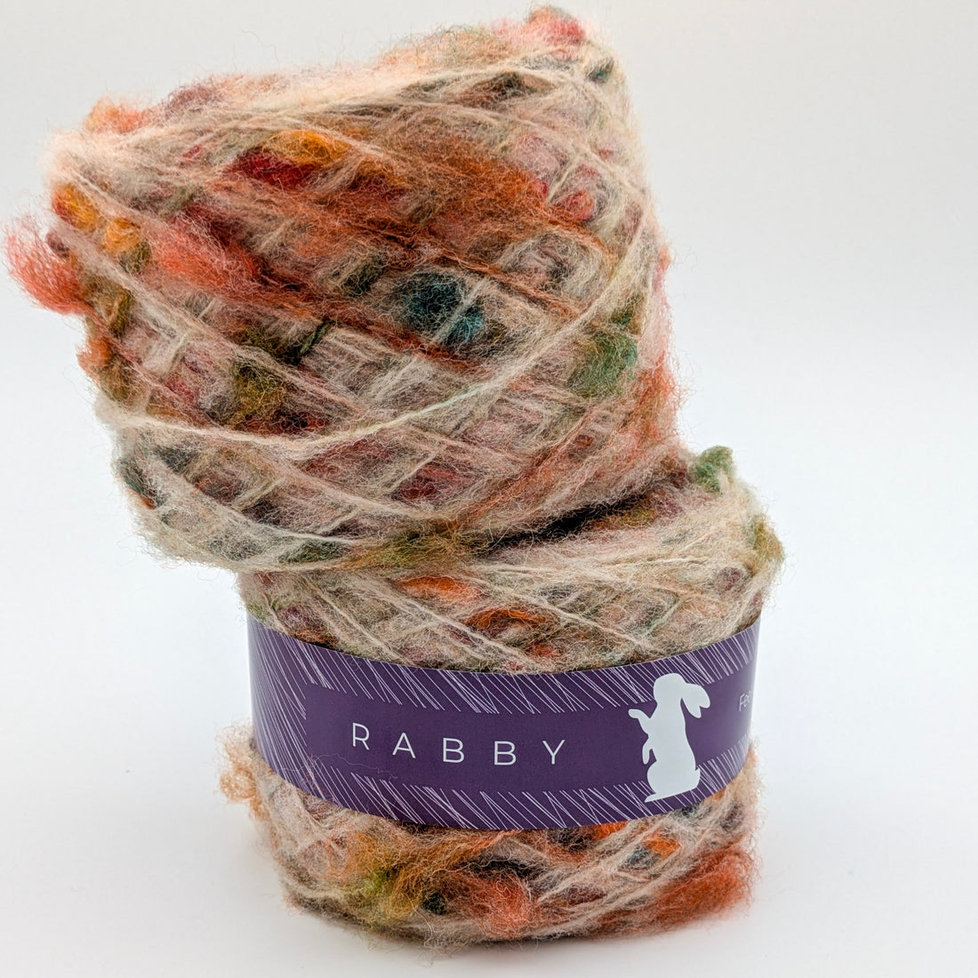 Farbverlaufsgarn Sofia mit Wolle in Multicolor – RABBY, weitere Ansicht