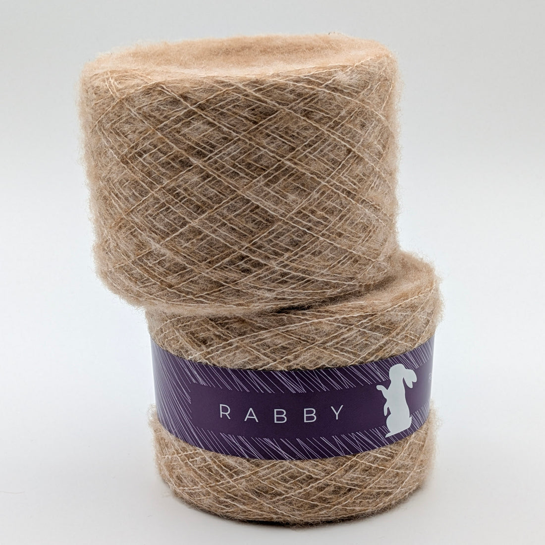 Dünne Wolle Tasso in Beige – RABBY, weitere Ansicht