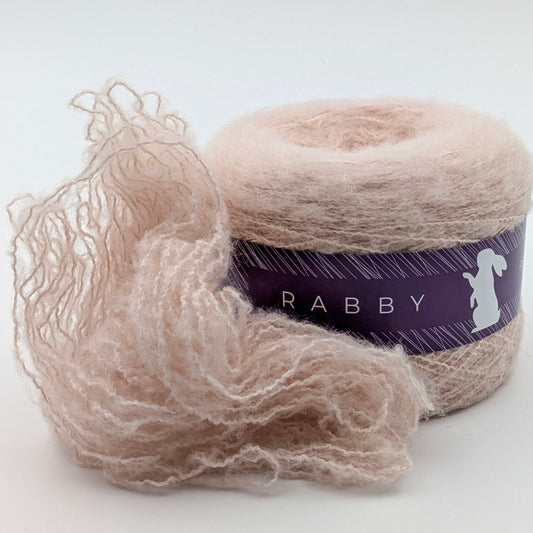 Dünne Wolle Tasso in Rosa, 700 m / 100 g – RABBY