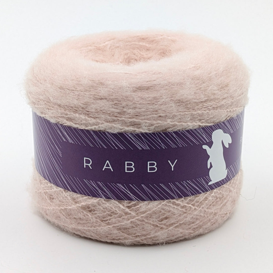 Dünne Wolle Tasso in Rosa – RABBY, weitere Ansicht