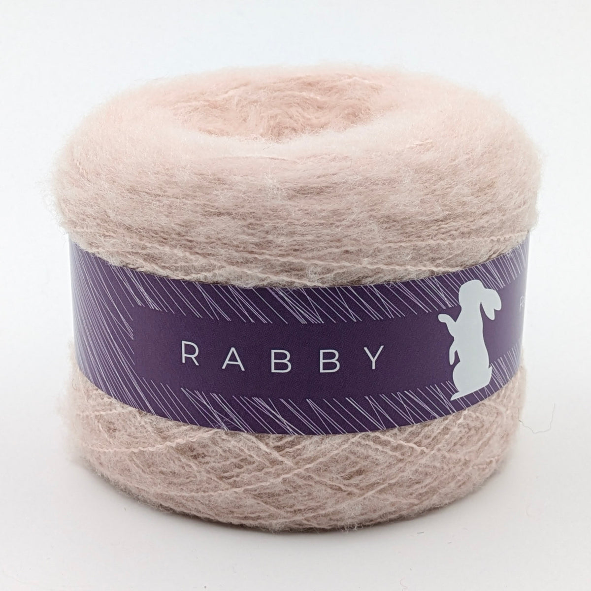 Dünne Wolle Tasso in Rosa – RABBY, weitere Ansicht