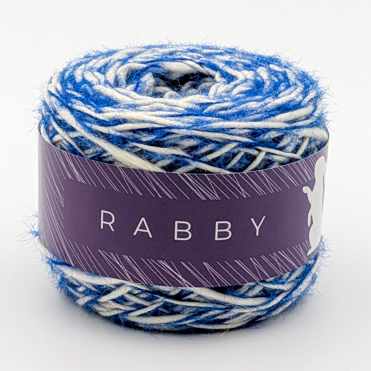 Schurwolle Ronan in Blau – RABBY, weitere Ansicht
