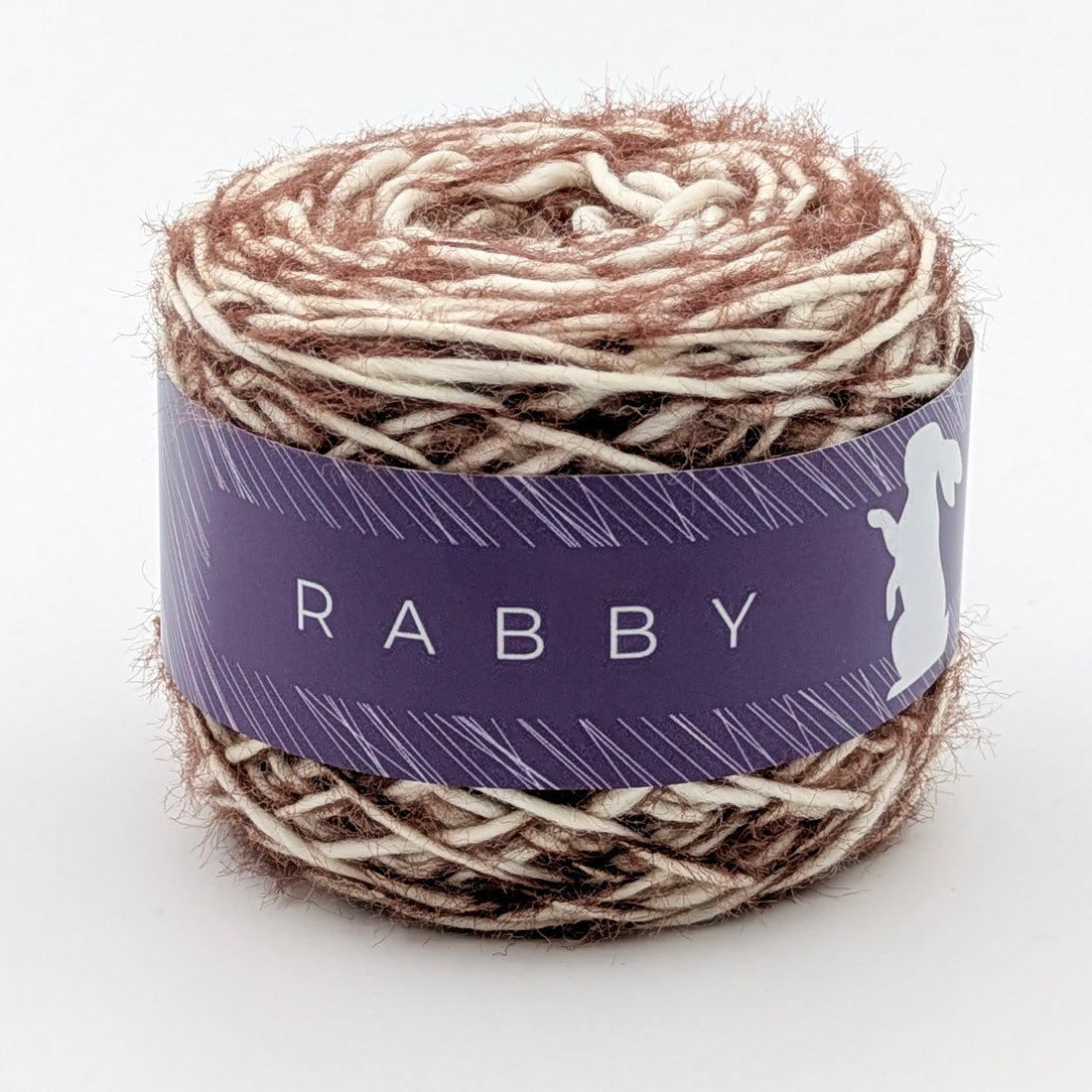 Schurwolle Ronan in Braun – RABBY, weitere Ansicht