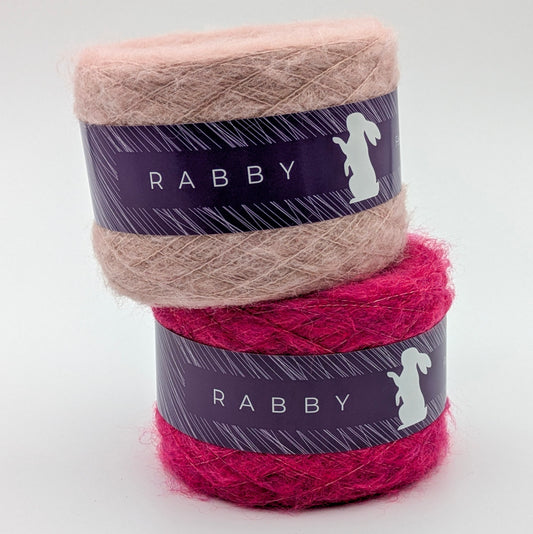 Lacegarn Freya mit Wolle und Viskose in allen Farben – RABBY