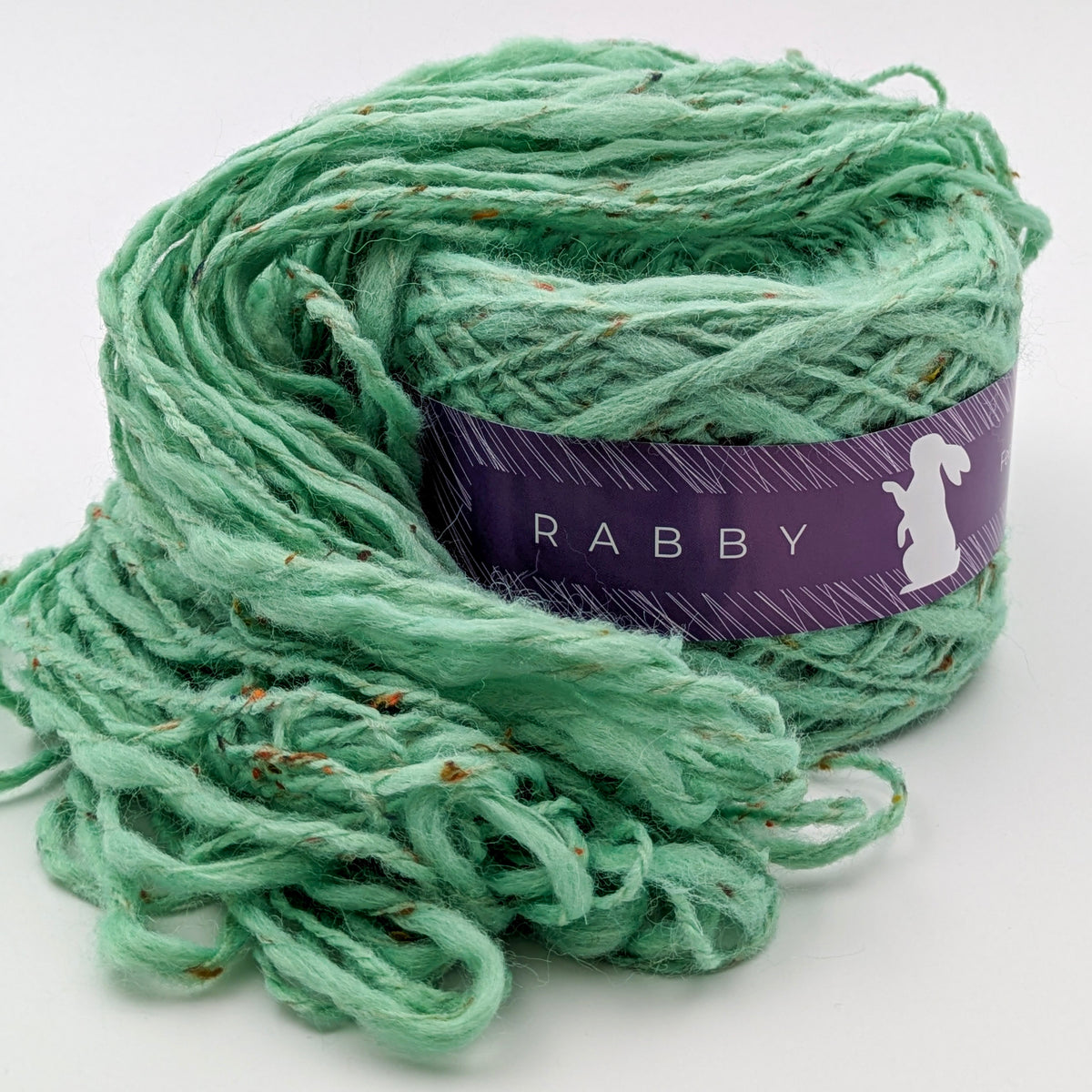 Tweed Wolle Carin in Hellgrün, 160 m / 100 g – RABBY